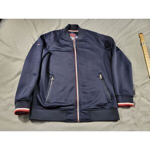 SUPERDRY THE‎ Orange Sport Athletic Men's MEDIUM Track Jacket Full Zip, Pockets